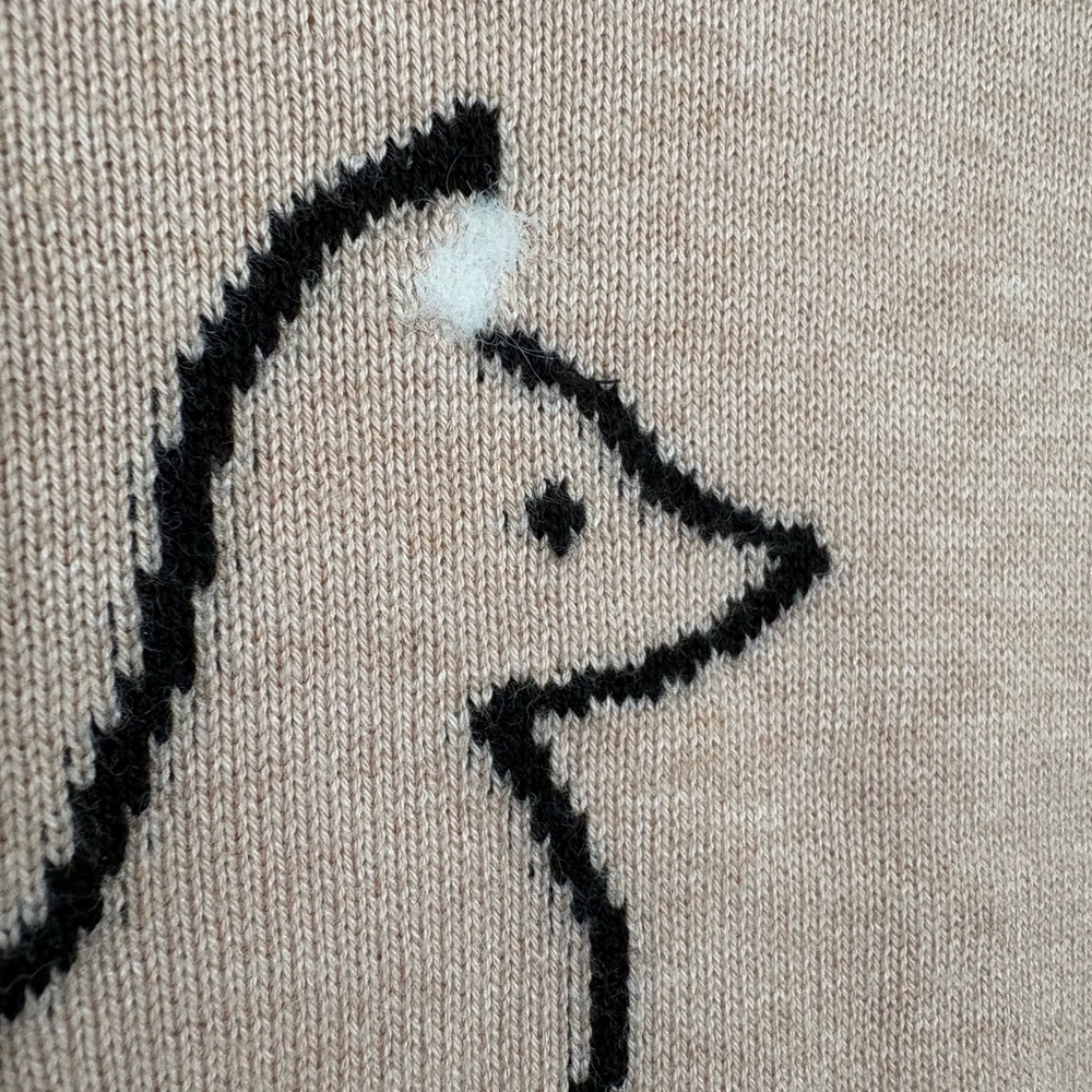 Banana Republic Fuzzy Fox Crewneck Sweater - Picture 5 of 7